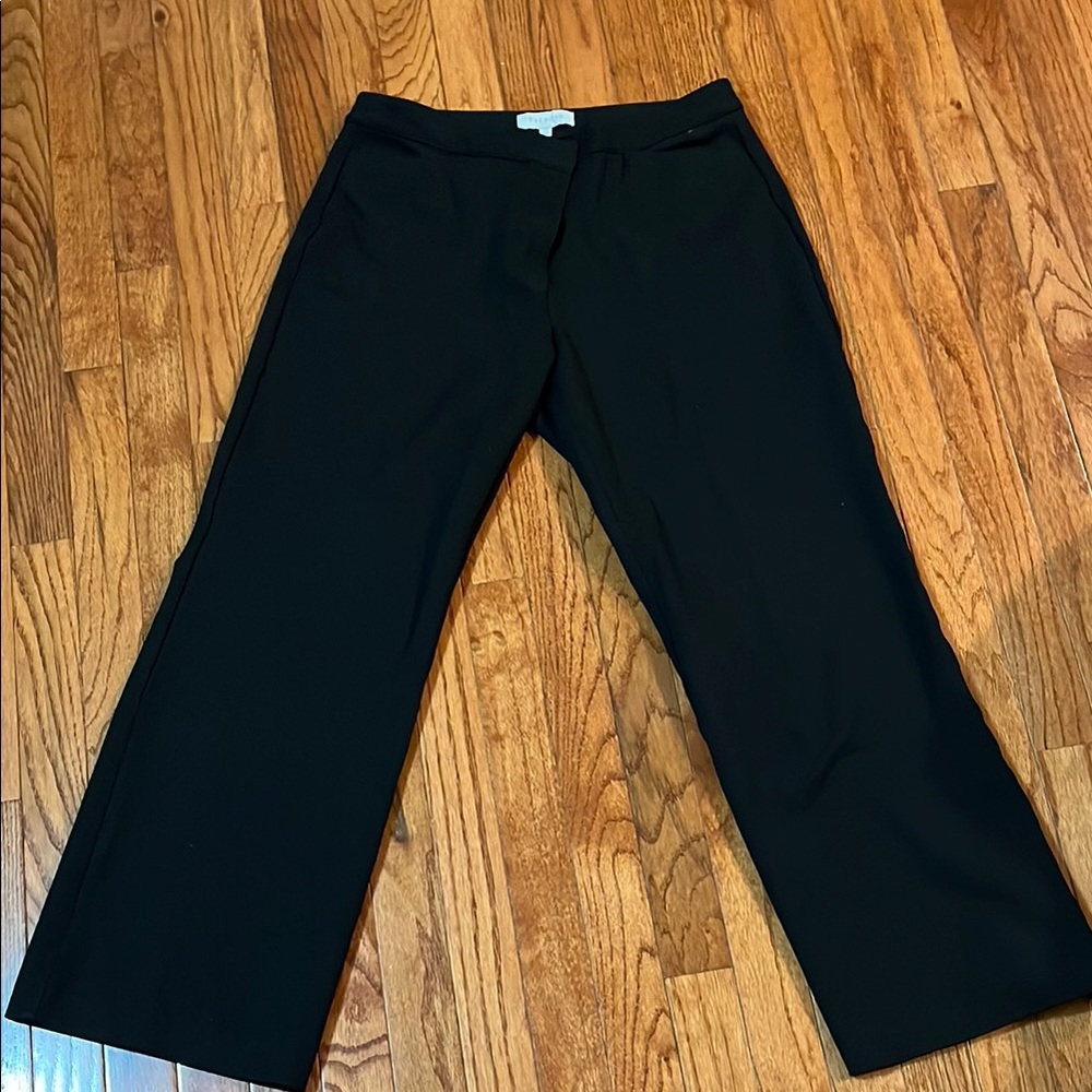 Black Wide-Leg Trousers